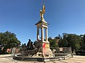 Beklad Francis Scott Key-monument (1911, Antonin Mercié)