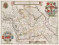 Romaans-Vlaanderen in 1664, door Willem Janszoon Blaeu