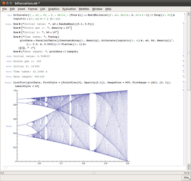 Скриншот программы Mathematica