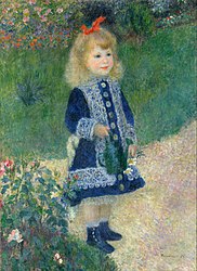 A Girl with a Watering Can, 1876, National Gallery of Art, Washington, D.C.