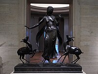 ポール・マンシップ作『Dancer and Gazelles』1916年。ワシントンD.C.のスミソニアン・アメリカ美術館所蔵