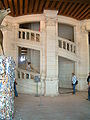 Dvostruko spiralno stepenište dvorca Šambor u Francuskoj dizajnirao je Leonardo da Vinči.