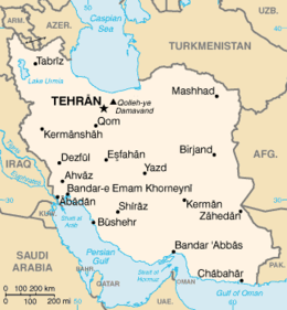Iran - Mappa