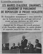 L'Écho d'Alger, 9 février 1938.