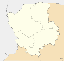 نوولینسک در Volyn Oblast واقع شده
