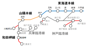 神戸臨港線と和田岬線