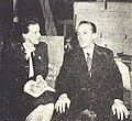 Lotta Dempsey interviewing Bing Crosby