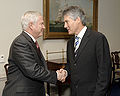 Robert Gates meets face-to-face with Stephen Smith
