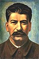 Портрет И. В. Сталина, 1936. Масло на холсте. Русский музей. 99×67 см