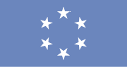 Former flag of the Trust Territory of the Pacific Islands (1965 – 1980)