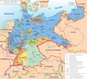 Карта на Вајмарската Република