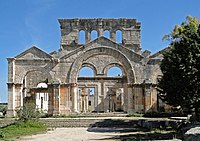 Saint Simeon Stylites Kilisesi, hayatta kalan en eski Bizans kiliselerinden biri
