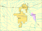 Location of Benson in Arizona
