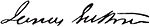 Signature de James Guthrie
