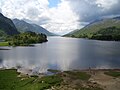 View from the top of the Glenfinnan Monument