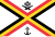 A belga haditengerészet zászlaja
