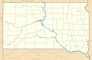Gettysburg está localizado em: Dakota do Sul