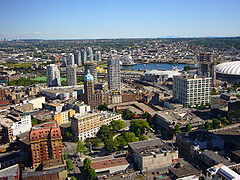 Vancouver vue de la "lookout tower".