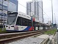 Vossloh Tramlink V4 A004 Canal 1 em Santos.