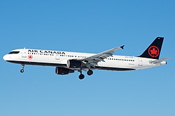 Airbus A321-200 der Air Canada