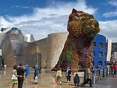 Bilbao Puppy by Jeff Koons