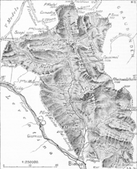 d Karte vom Bleniotal us em Geographische Lexikon vo de Schwiz (1902)