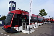De Solaris Tramino voor Braunschweig.