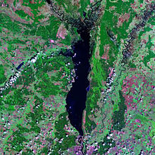Översiktsbild från Landsat
