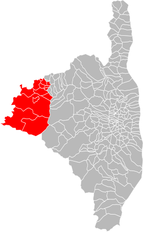 Localisation de Communauté de communes de Calvi Balagne