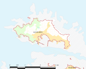 Poziția localității Île-de-Batz