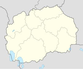 Tauresium na mapi Severne Makedonije
