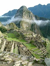 La cité inca de Machu Picchu au Pérou.