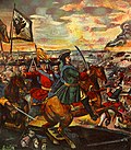 Slaget vid Poltava utkämpas för 315 år sedan.