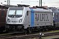 La classe 187 005 di Railpool a Basilea Bad Bf.