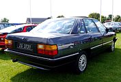 Audi 100 CS, Heckansicht (1985–1988)