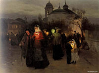 Микола Пимоненко. «Великий четвер». 1900