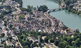 Luftaasicht vo de Altstadt