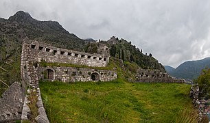 Fortificaciones venecianas de defensa de los siglos XVI al XVII: Stato da Terra – Stato da Mar Occidental: Castillo de San Juan de Kotor