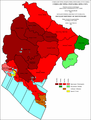 Ethnic structure of Montenegro by municipalities 1971