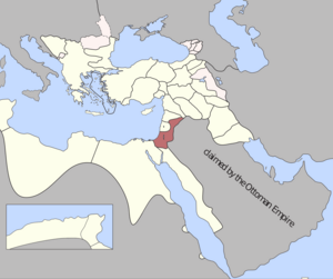 Дамаск на карте