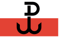 Quốc kỳ Polskie Państwo Podziemne
