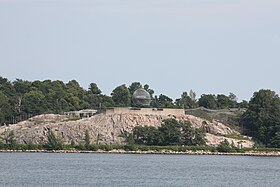 Korkeasaari vue de la mer.