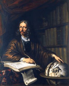 Д. Шульц. Портрет Яна Гевелия. 1677. Библиотека Польской академии наук, Гданьск