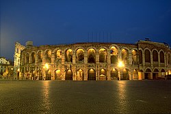 Den romerske arena i Verona