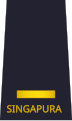 Second lieutenant (Republic of Singapore Air Force)[37]