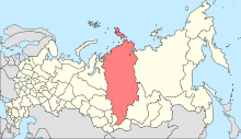 Krasnoyarsk belediyesinin sınırları