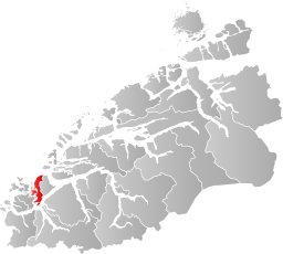 Ulsteins kommun i Møre og Romsdal fylke.