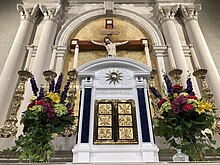 The Tabernacle at St. Catherine of Siena Church, Trumbull, Connecticut.