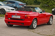 Heckansicht des BMW Z1