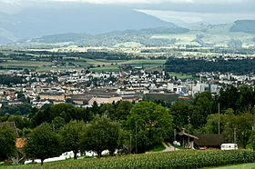 Hochdorf von Nordwesten aufgenommen